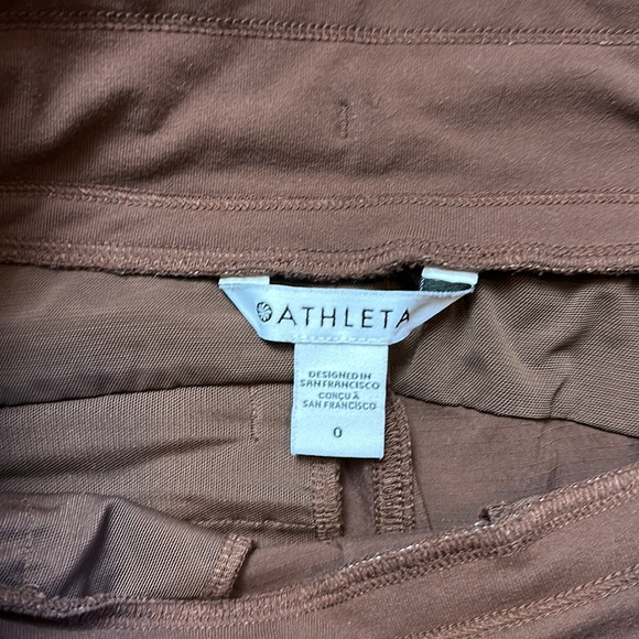 ATHLETA BROWN TREKKIE NORTH JOGGER HIKING PANTS - Picture 2 of 4